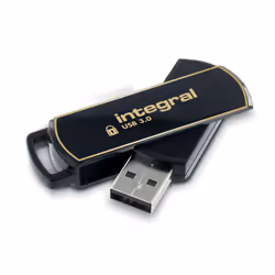 Integral 8GB Crypto Drive FIPS 197 Encrypted USB 3.0