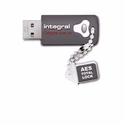 Integral 64GB Crypto Drive FIPS 197 Encrypted USB 3.0