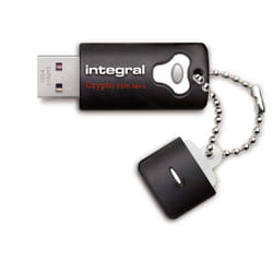 Integral 4GB CRYPTO DRIVE FIPS 140-2 ENCRYPTED USB 3.0 lecteur USB flash 4 Go USB Type-A 3.2 Gen 1 (3.1 Gen 1) Noir