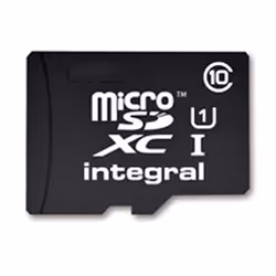 Integral INMSDH8G10-90U1, 8 Go, MicroSDHC, Classe 10, UHS-I, V10, Noir