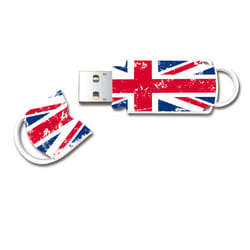 Integral 64GB USB2.0 DRIVE XPRESSION UNION JACK lecteur USB flash 64 Go USB Type-A 2.0 Multicolore