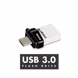 Integral MICRO FUSION USB 3.0 OTG, 64 Go, USB Type-A / Micro-USB, 3.2 Gen 1 (3.1 Gen 1), Casquette, 5 g, Blanc