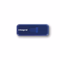 Integral 16GB USB3.0 DRIVE SLIDE BLUE UP TO R-80 W-10 MBS, 16 Go, USB Type-A, 3.2 Gen 1 (3.1 Gen 1), 80 Mo/s, Slide, Bleu