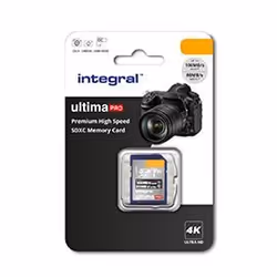 Integral INSDH32G-100/70V30, 32 Go, SDXC, Classe 10, UHS-I, 100 Mo/s, 70 Mo/s