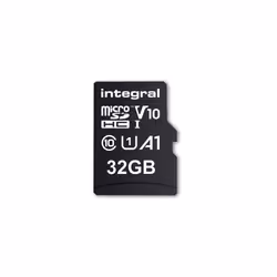 Integral 32GB HIGH SPEED MICROSDHC/XC V10 UHS-I U1, 32 Go, MicroSD, UHS-I, 90 Mo/s, Class 1 (U1), V10