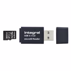 Integral USB3.0 CARDREADER SINGLE SLOT MSD