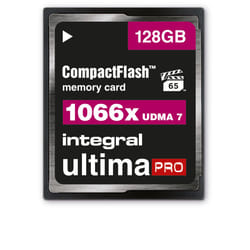 Integral 128GB ULTIMAPRO COMPACTFLASH 1066X 128 Go CFast