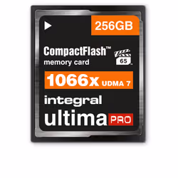 Integral 256GB ULTIMAPRO COMPACTFLASH 1066X