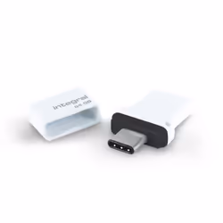 Integral 64GB USB3.0 DRIVE FUSION DUAL TYPE-C BLACK UP TO R-180 W-30 MBS, 64 Go, USB Type-A / USB Type-C, 3.2 Gen 1 (3.1 Gen  ...