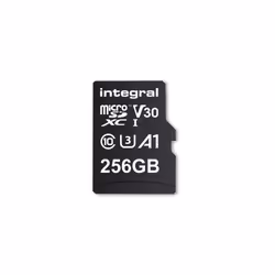Integral INMSDX256G-100V30, 256 Go, MicroSD, UHS-I, 100 Mo/s, 45 Mo/s, Class 3 (U3)