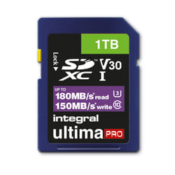 Integral INSDX1TB-180/150V30 mémoire flash 1 To SD UHS-I