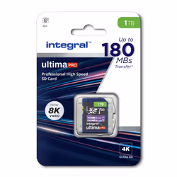 Integral INSDX1TB-180/150V30 mémoire flash 1 To SD UHS-I