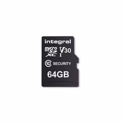 Integral INMSDX64G10-SEC, 64 Go, MicroSDXC, Classe 10, UHS-I, 100 Mo/s, 60 Mo/s