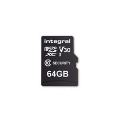 Integral INMSDX64G10-SEC mémoire flash 64 Go MicroSDXC UHS-I Classe 10