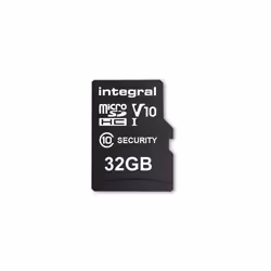 Integral INMSDH32G10-SEC, 32 Go, MicroSDHC, Classe 10, UHS-I, 100 Mo/s, 30 Mo/s
