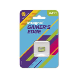 Integral 64GB Gamers Edge Carte Micro SD pour la Nintendo Switch