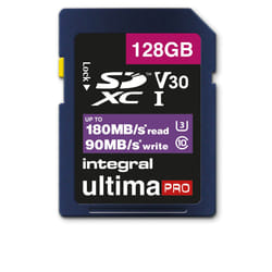 Integral INSDX128G-180V30V2 mémoire flash 128 Go SDXC UHS-I