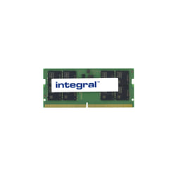 Integral 32GB LAPTOP RAM MODULE DDR5 5600MHZ PC5-44800 UNBUFFERED NON-ECC 1.1V 2GX8 CL46 module de mémoire 32 Go 1 x 32 Go