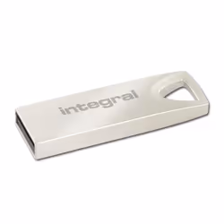 Integral Arc USB 3.0, 256 Go, USB Type-A, 3.2 Gen 1 (3.1 Gen 1), 110 Mo/s, Sans capuchon, Argent