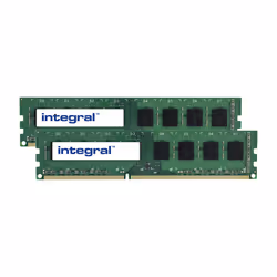 Integral 8GB (2x4GB) DDR3 1600MHz DESKTOP NON-ECC MEMORY MODULE, 8 Go, 2 x 4 Go, DDR3, 1600 MHz, 240-pin DIMM