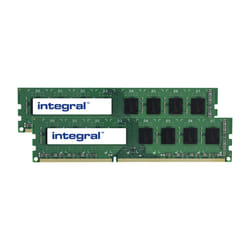 Integral 16GB (2x8GB) DDR3 1600MHz DESKTOP NON-ECC MEMORY MODULE module de mémoire 16 Go 2 x 8 Go