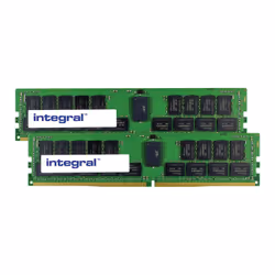 Integral 32GB SERVER RAM MODULE DDR4 2133MHZ PC4-17000 LOAD REDUCED ECC RANK2 1.2V 2GX4 CL15, 32 Go, 1 x 32 Go, DDR4, 2133 MH ...