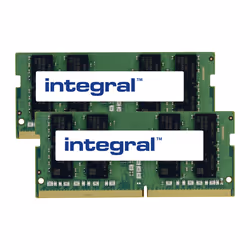 Integral 16GB (2X8GB) PC RAM MODULE KIT DDR4 2666MHZ PC4-21300 UNBUFFERED NON-ECC 1.2V 1GX8 CL19, 16 Go, 2 x 8 Go, DDR4, 2666 ...