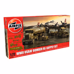 Airfix A06304, Modèle de véhicule d'entretien routier, Kit de montage, 1:72, F-1, U-7144-T 4x4, Cushman 39, Chevrolet M6, M5, ...
