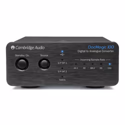 Cambridge Audio DacMagic 100, 5 W, 106 mm, 130 mm, 46 mm, 500 g