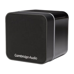 Enceinte satellite - CAMBRIDGE - Minx Min 12 - Noir - 1 voie close - Son exceptionnel