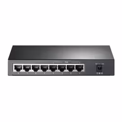 TP-Link TL-SG1008P commutateur réseau Non-géré Gigabit Ethernet (10/100/1000) Connexion Ethernet, supportant l'alimentation via ce port (PoE) Noisettes - Vue supplémentaire 4