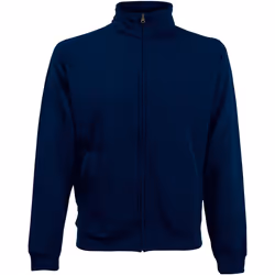 Fruit Of The Loom - Sweatshirt à fermeture zippée 1 quart - Homme (Bleu marine profond)