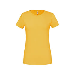 Fruit of the Loom - T-shirt PREMIUM - Femme (Tournesol)