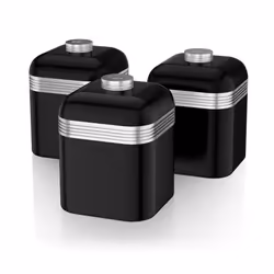 Swan SWKA1020BN boîte de rangement pour cuisine Ensemble de service à thé + café + sucre 1 L - Vue supplémentaire 4