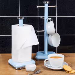 Swan Retro Porte-gobelet Bleu Chrome, Fer, Acier inoxydable - Vue supplémentaire 6