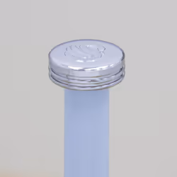 Swan Retro Support de papier toilette sur table Fer Bleu