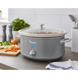 Swan SF17031GRN mijoteuse 6,5 L 320 W Gris