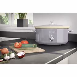 Swan SF17031GRN mijoteuse 6,5 L 320 W Gris