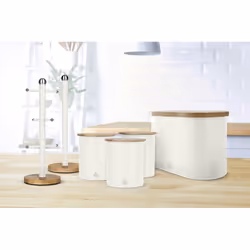 Swan SWKA17513WHTN boîte de rangement pour cuisine Ensemble de service à thé + café + sucre 0,84 L - Vue supplémentaire 3