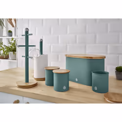 Swan SWKA17513GREN boîte de rangement pour cuisine Ensemble de service à thé + café + sucre 0,84 L - Vue supplémentaire 2