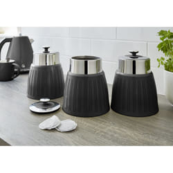 Swan SWKA1024BN boîte de rangement pour cuisine Ensemble de service à thé + café + sucre 1,2 L