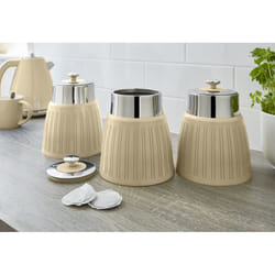 Swan SWKA1024CN boîte de rangement pour cuisine Ensemble de service à thé + café + sucre 1,2 L