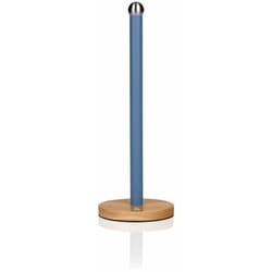 Swan - Nordic Nordic Porte-papier de Cuisine, Acier au Carbone, Stable, Design Moderne Bleu