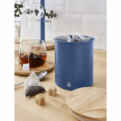 Swan SWKA17513BLUN boîte de rangement pour cuisine Ensemble de service à thé + café + sucre 0,84 L - Vue supplémentaire 2