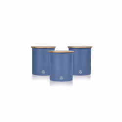 Swan SWKA17513BLUN boîte de rangement pour cuisine Ensemble de service à thé + café + sucre 0,84 L - Vue supplémentaire 4