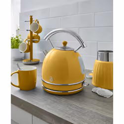 Swan SK14630YELN bouilloire 1,8 L 3000 W Jaune - Vue supplémentaire 9