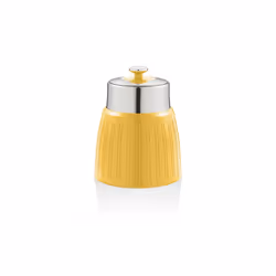 Swan SWKA1024YELN, Ensemble de service à thé + café + sucre, 1,2 L, Jaune, Couvercle amovible, Rond, 156 mm