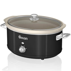 Mijoteuse - SWAN - SF17031BNEU - 65L - Céramique Antiadhésive - 320W Noir