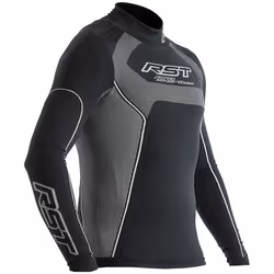 RST Tech X Coolmax Chemise fonctionnelle, noir-gris, taille L XL pour Hommes