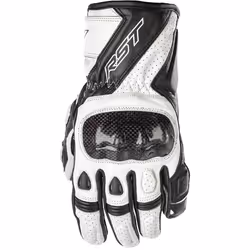 RST Stunt III Gants de moto de dames, noir-blanc, taille S pour Femmes